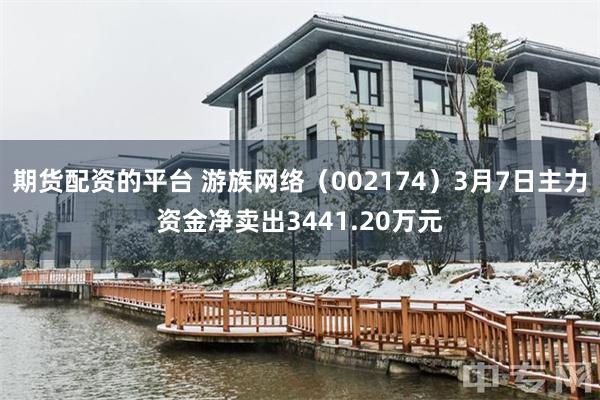 期货配资的平台 游族网络（002174）3月7日主力资金净卖出3441.20万元