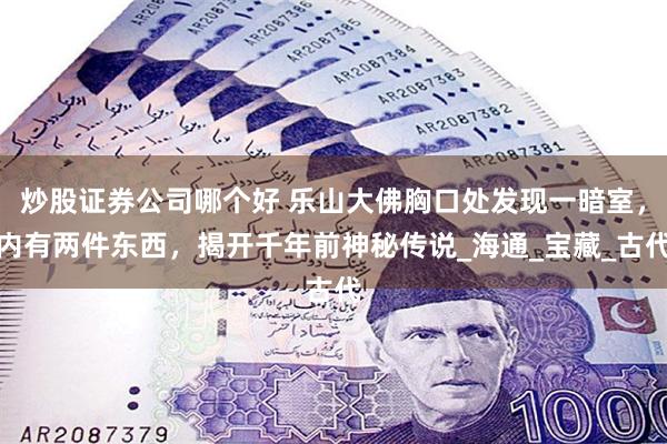 炒股证券公司哪个好 乐山大佛胸口处发现一暗室，内有两件东西，揭开千年前神秘传说_海通_宝藏_古代