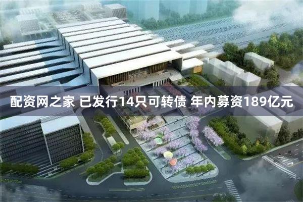 配资网之家 已发行14只可转债 年内募资189亿元